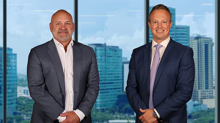 John Chavez, WaFd Wealth Management Chief Executive Officer, and Bobby Campbell, WaFd Wealth Management President.